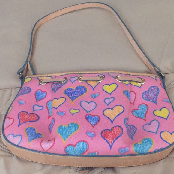 COPY - Dooney & Bourke pink print lay mark down - Picture 4 of 8